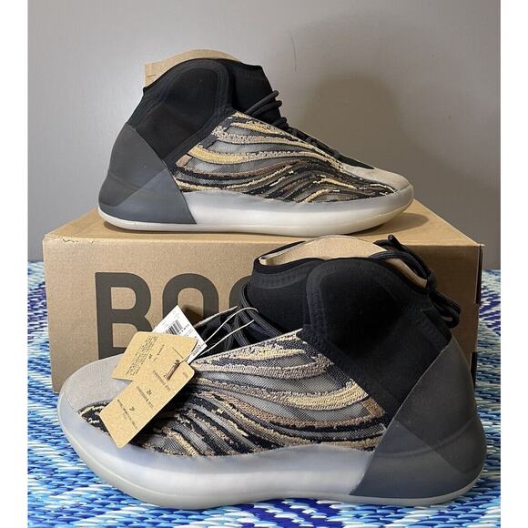 Adidas Yeezy QNTM "Amber Tint" Lifestyle Shoes Sneakers GX1331 Sz 11 - Picture 2 of 9